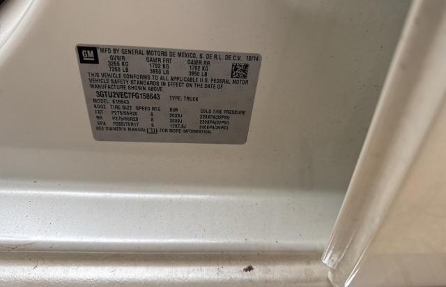 Photo 10 from auction – 2015 GMC SIERRA K15 with VIN 3GTU2VEC7FG158643
