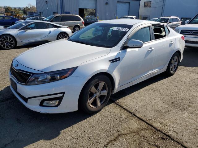 KIA OPTIMA LX 2015 with VIN 5XXGM4A72FG507415 - Photo from auction