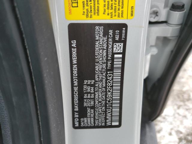 Photo 14 from auction – 2019 MINI COOPER with VIN WMWXU1C59K2F82431