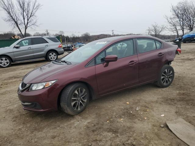 HONDA CIVIC EX 2014 with VIN 19XFB2F84EE258145 - Photo from auction
