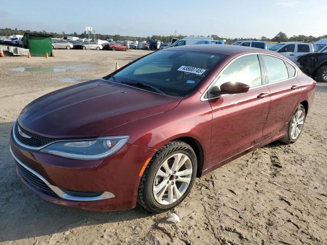 CHRYSLER 200 LIMITE 2015 with VIN 1C3CCCAB4FN600719 - Photo from auction