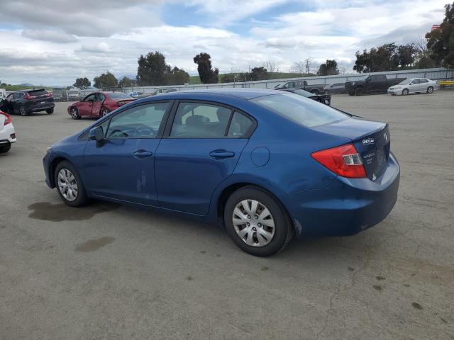 Photo 2 from auction – 2012 HONDA CIVIC LX with VIN 19XFB2F52CE069139