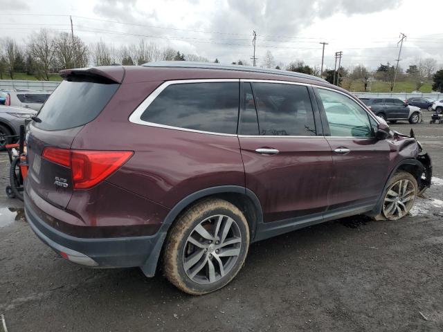 Photo 3 from auction – 2016 HONDA PILOT ELIT with VIN 5FNYF6H07GB122780