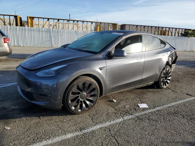 TESLA MODEL Y 2022 с VIN 7SAYGDEF1NF389939 - Снимка от търг