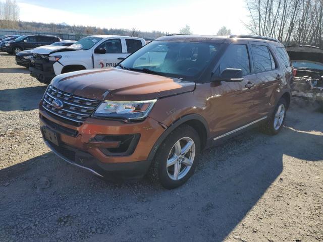 FORD EXPLORER X 2017 with VIN 1FM5K8D89HGC77744 - Photo from auction