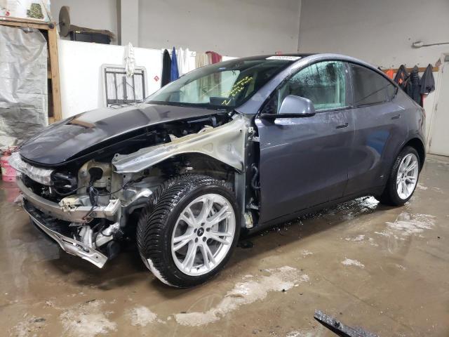 TESLA MODEL Y 2021 с VIN 5YJYGDEE2MF153450 - Фото с аукциона