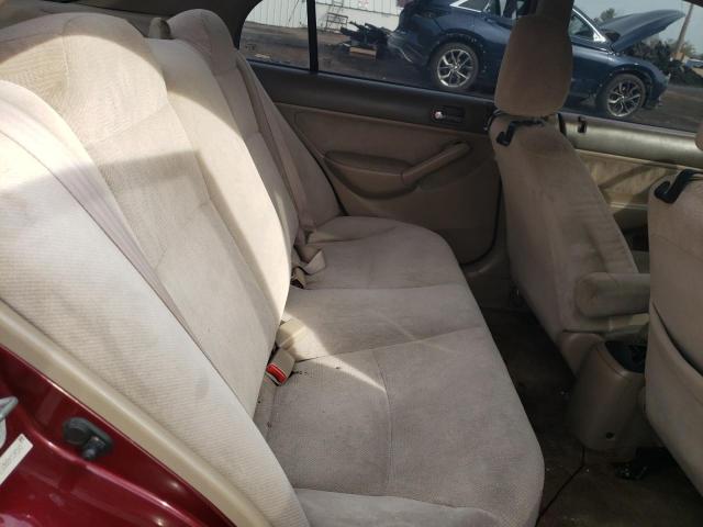 Photo 10 from auction – 2002 HONDA CIVIC LX with VIN 2HGES16582H534565