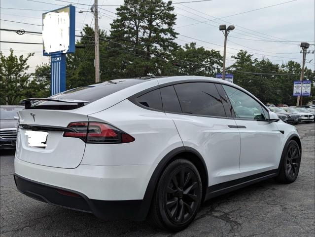Photo 4 from auction – 2022 TESLA MODEL X with VIN 7SAXCBE54NF332721