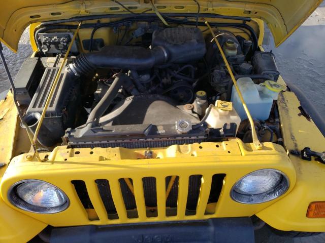 Photo 11 from auction – 2000 JEEP WRANGLER / with VIN 1J4FA29P4YP791584