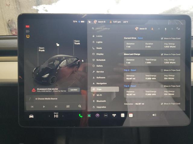 Photo 9 from auction – 2022 TESLA MODEL Y with VIN 7SAYGDEF4NF511192