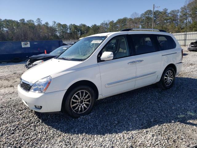 KIA SEDONA EX 2012 with VIN KNDMH4C76C6459223 - Photo from auction
