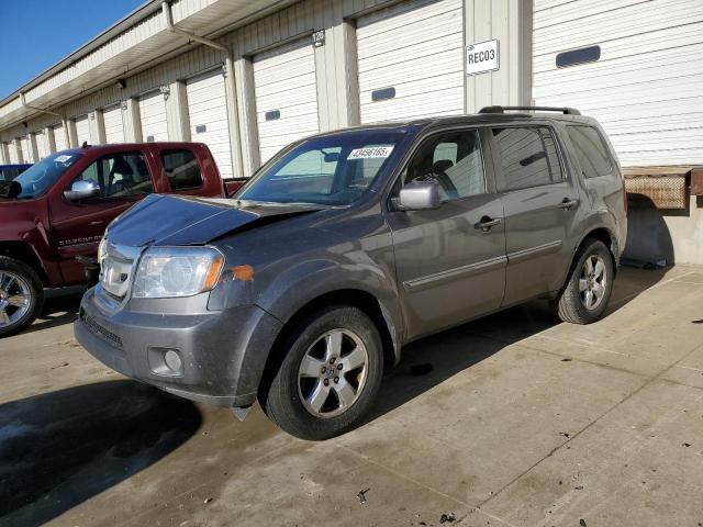 HONDA PILOT EX 2011 with VIN 5FNYF4H49BB025256 - Photo from auction