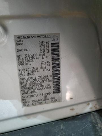 Photo 14 from auction – 2020 NISSAN ROGUE S with VIN 5N1AT2MT7LC739960
