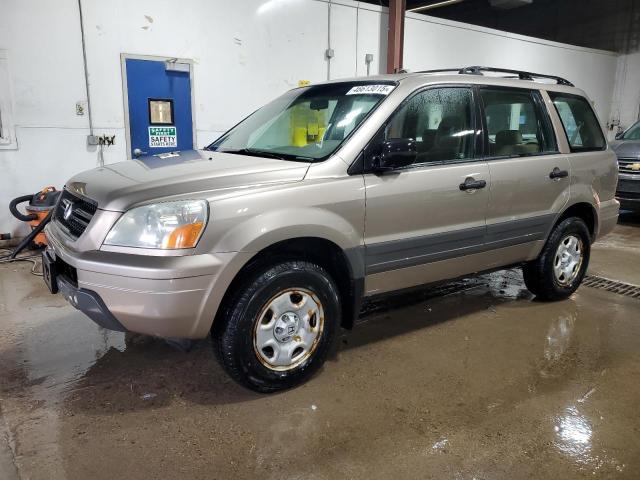 Photo 1 from auction – 2004 HONDA PILOT LX with VIN 2HKYF18174H580649