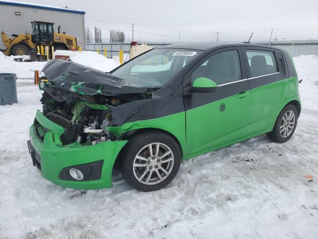 CHEVROLET SONIC LT 2016 with VIN 1G1JC6SH5G4129400 - Photo from auction