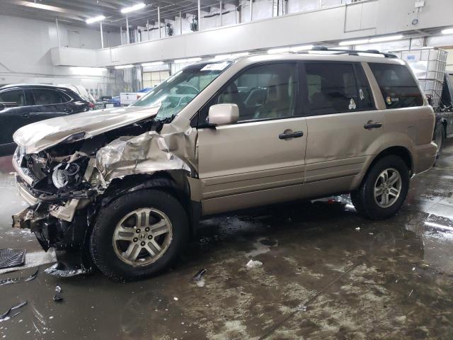 Photo 1 from auction – 2004 HONDA PILOT EXL with VIN 2HKYF18714H555721