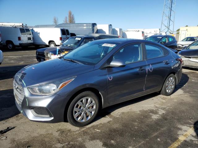 HYUNDAI ACCENT SE 2018 with VIN 3KPC24A33JE018279 - Photo from auction