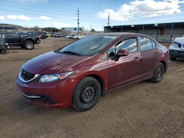 HONDA CIVIC LX 2014 with VIN 2HGFB2F50EH541850 - Photo from auction