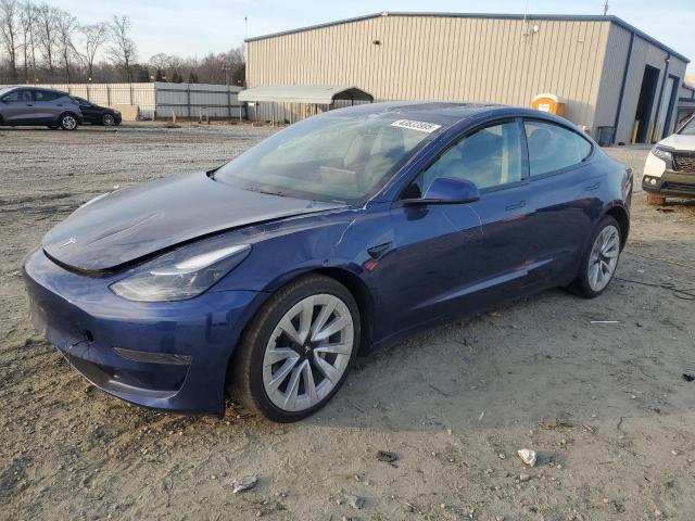 TESLA MODEL 3 2022 with VIN 5YJ3E1EA2NF192083 - Photo from auction