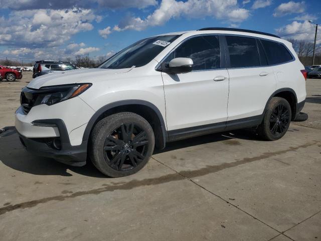 HONDA PILOT SE 2022 with VIN 5FNYF6H29NB073998 - Photo from auction