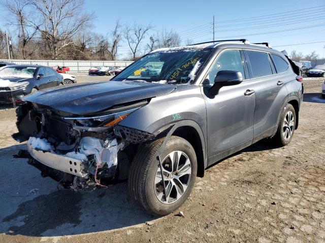 TOYOTA HIGHLANDER 2021 with VIN 5TDGZRAH3MS035700 - Photo from auction