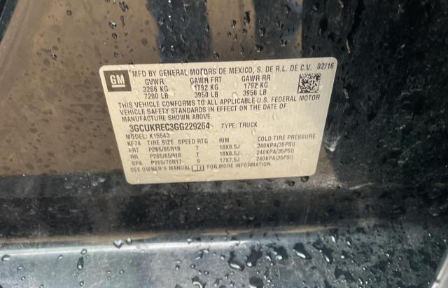 Photo 10 from auction – 2016 CHEVROLET SILVERADO with VIN 3GCUKREC3GG229264
