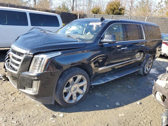 CADILLAC ESCALADE E 2018 with VIN 1GYS4HKJ1JR362587 - Photo from auction