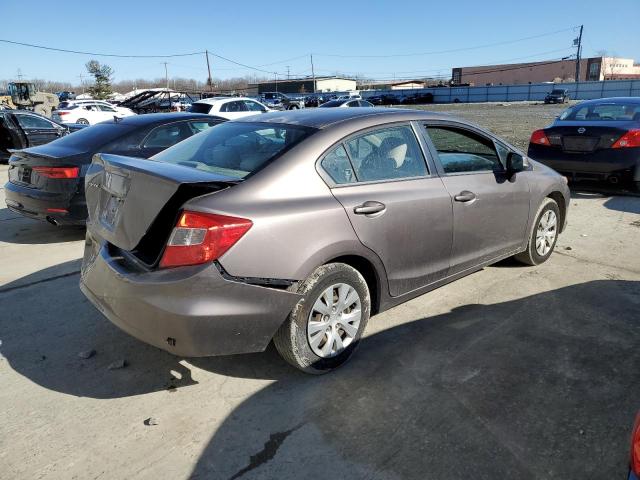 Photo 3 from auction – 2012 HONDA CIVIC LX with VIN 2HGFB2F52CH527848