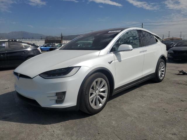 TESLA MODEL X 2017 with VIN 5YJXCDE27HF076187 - Photo from auction