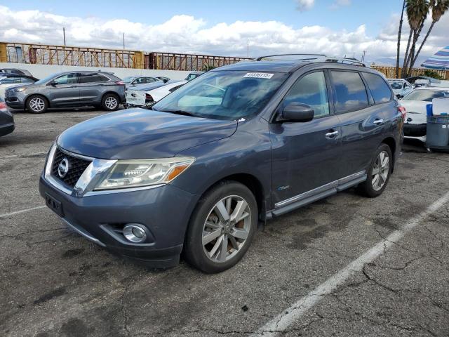 NISSAN PATHFINDER 2014 with VIN 5N1CR2MN8EC655464 - Photo from auction