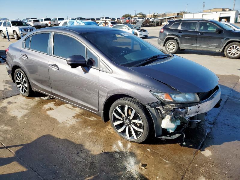 Photo 4 from auction – 2015 HONDA CIVIC EXL with VIN 19XFB2F98FE081254
