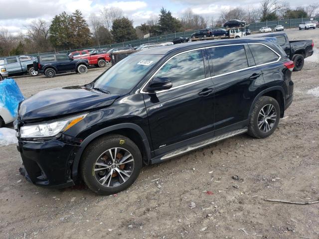 TOYOTA HIGHLANDER 2019 with VIN 5TDBGRFH7KS056121 - Photo from auction