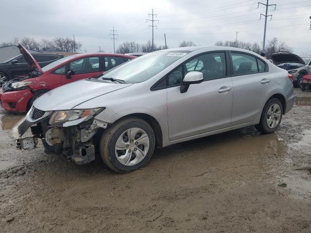 HONDA CIVIC LX 2013 with VIN 2HGFB2F5XDH562686 - Photo from auction