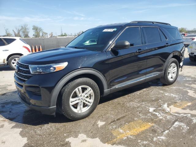 FORD EXPLORER X 2021 with VIN 1FMSK7DH9MGA57253 - Photo from auction