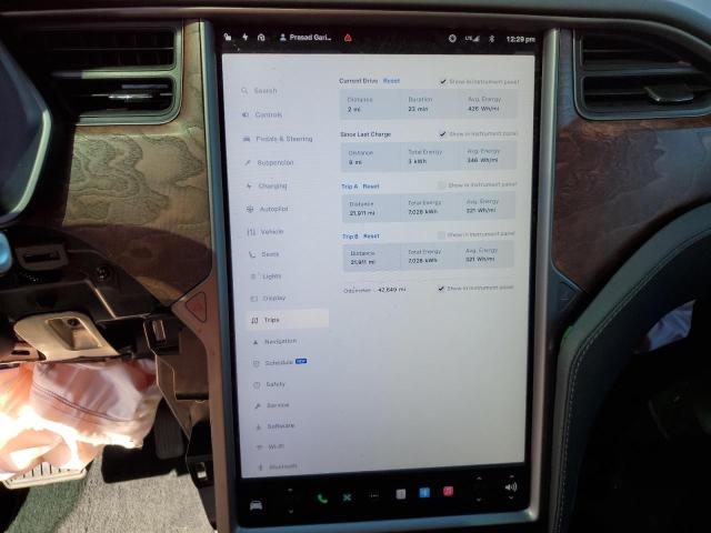 Photo 9 from auction – 2019 TESLA MODEL X with VIN 5YJXCBE23KF161720