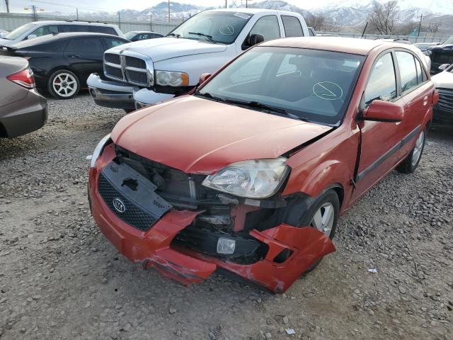 KIA RIO 5 SX 2009 with VIN KNADE243X96587429 - Photo from auction