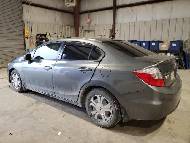 Photo 2 from auction – 2012 HONDA CIVIC HYBR with VIN JHMFB4F37CS003157