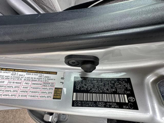 Photo 10 from auction – 2015 TOYOTA PRIUS with VIN JTDKN3DU9F1998371