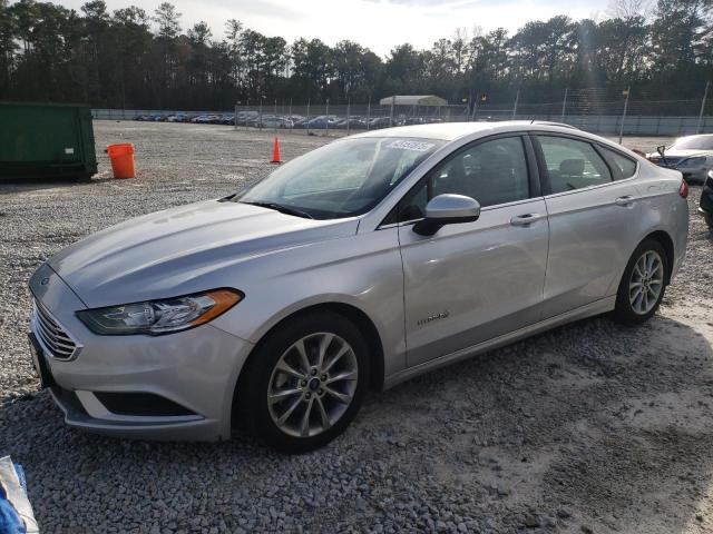 FORD FUSION SE 2017 with VIN 3FA6P0LU2HR386183 - Photo from auction