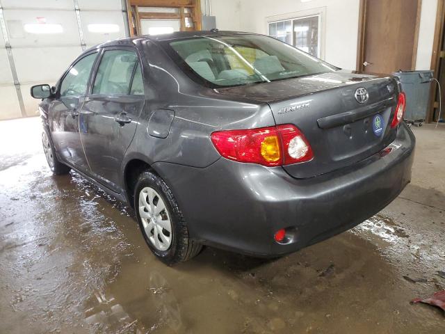 Photo 2 from auction – 2009 TOYOTA COROLLA BA with VIN JTDBL40E399027284