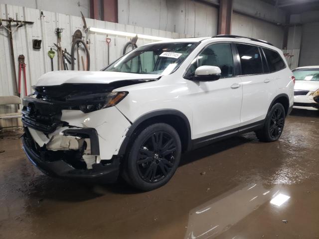 HONDA PILOT SE 2022 with VIN 5FNYF5H20NB027812 - Photo from auction