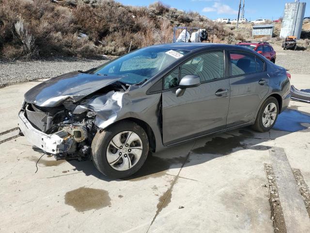 HONDA CIVIC LX 2013 with VIN 2HGFB2F56DH563477 - Photo from auction
