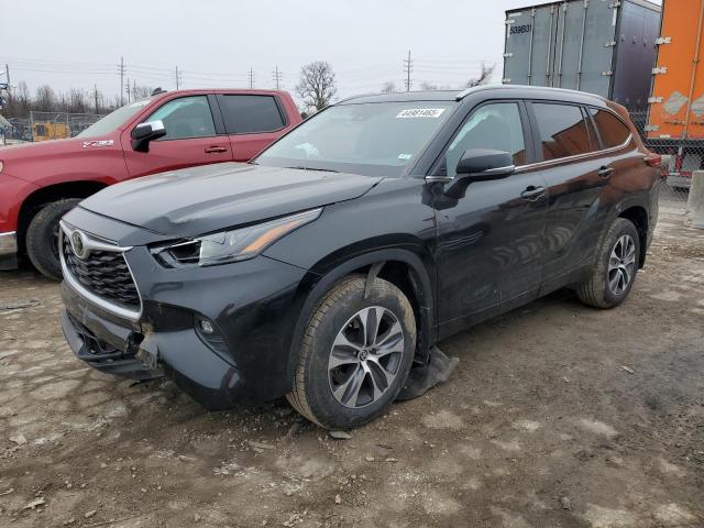 TOYOTA HIGHLANDER 2023 with VIN 5TDKDRBH9PS002504 - Photo from auction