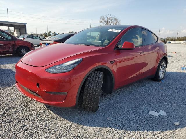 TESLA MODEL Y 2022 with VIN 7SAYGDEE7NA021334 - Photo from auction