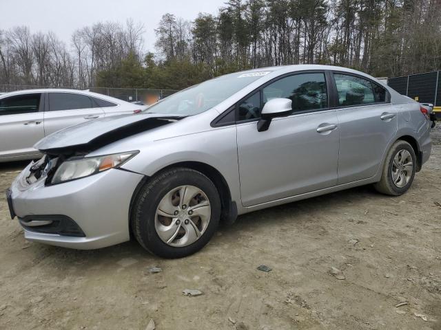 Photo 1 from auction – 2013 HONDA CIVIC LX with VIN 19XFB2F54DE064560