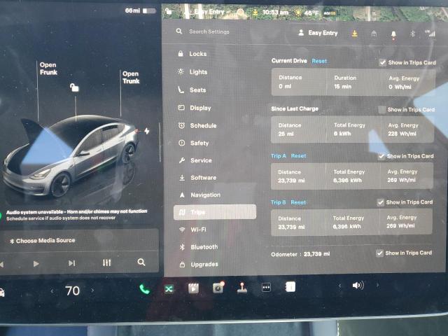 Photo 9 from auction – 2023 TESLA MODEL 3 with VIN 5YJ3E1EA7PF601214