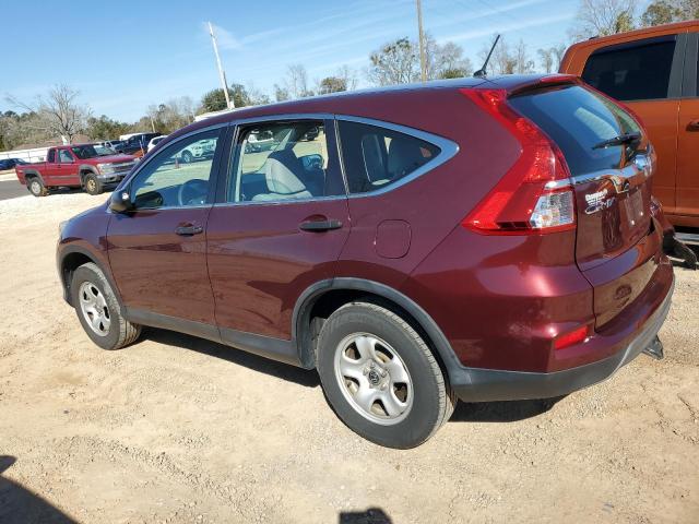 Photo 2 from auction – 2015 HONDA CR-V LX with VIN 5J6RM4H30FL124689
