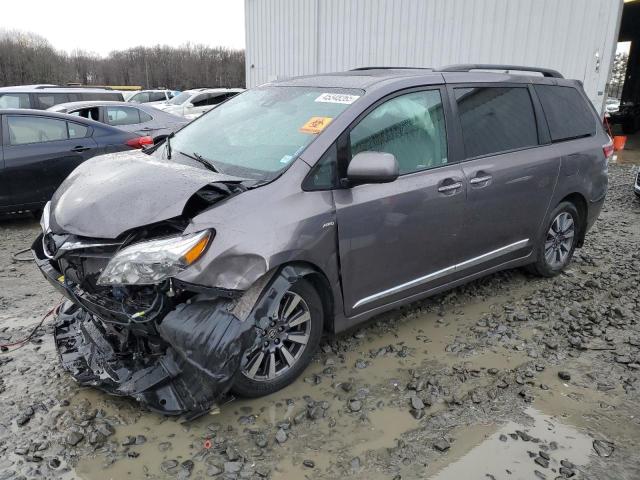 TOYOTA SIENNA XLE 2020 with VIN 5TDDZ3DC3LS249875 - Photo from auction