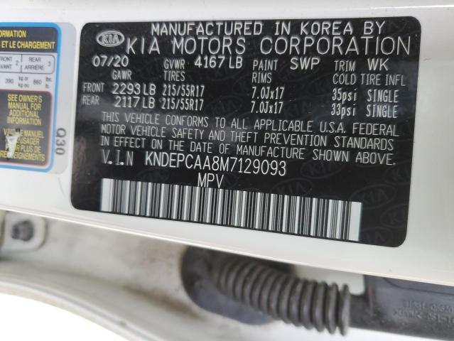 Photo 14 from auction – 2021 KIA SELTOS LX with VIN KNDEPCAA8M7129093