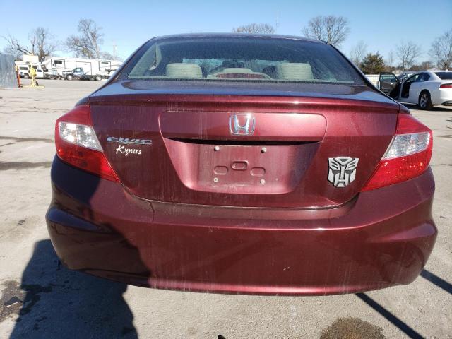 Снимка 6 от търг – 2012 HONDA CIVIC LX с VIN 19XFB2F50CE391147